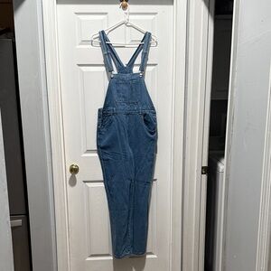 SHEIN Blue Denim Women Jeans Overalls